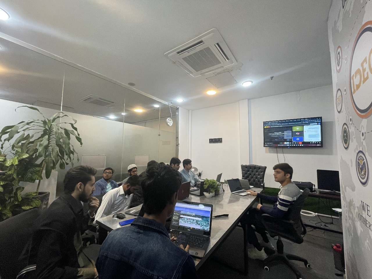 Web with Agentic AI Class - Ideoversity Glimpse - Zeeshan Ali Arfa Tower 2026